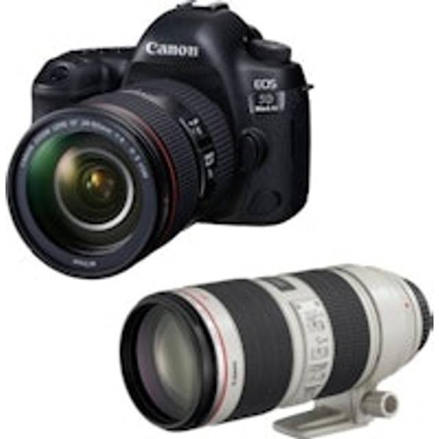 Canon Eos 5Div Kit Ef 24-105Mm Is Ii Usm + Ef 70-200Mm F2.8L Is Ii Usm