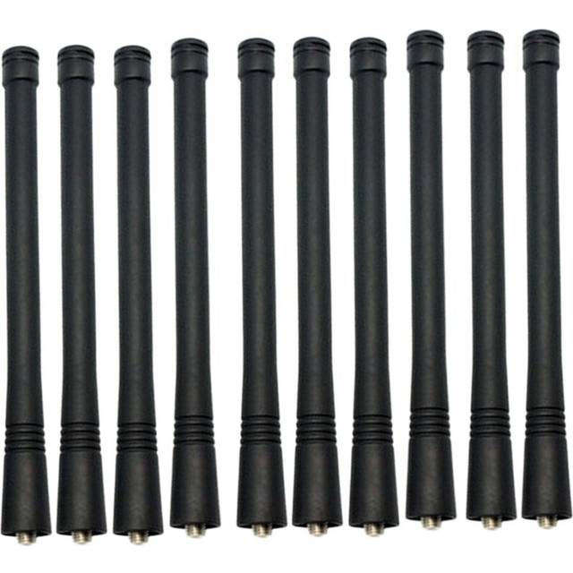 10 x VHF Antenna for Radios Walkie Talkies GP88 GP88S GP328 GP338 GP338 PLUS 6Inch (15CM) 136-174 MHz C025