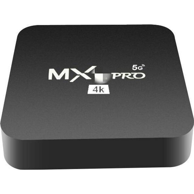 4K Network Player Set-top Box Home TV Box Smart Android TV Box Set-top Box - Black  4G 64G