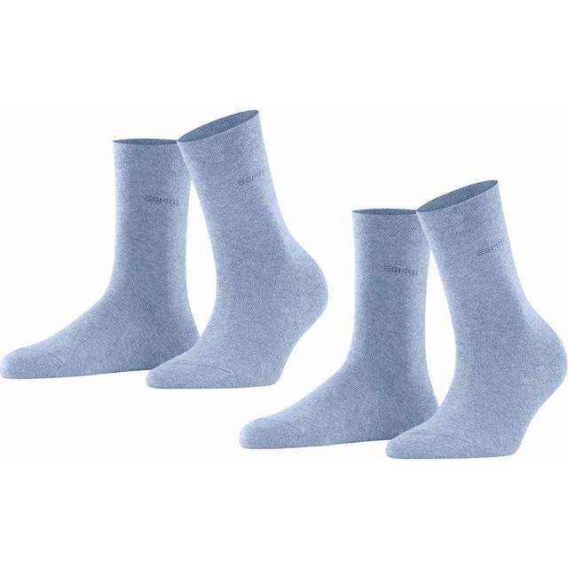 ESPRIT Basic Easy Jeans damstrumpor eko bomull, 2-pack - 35-38