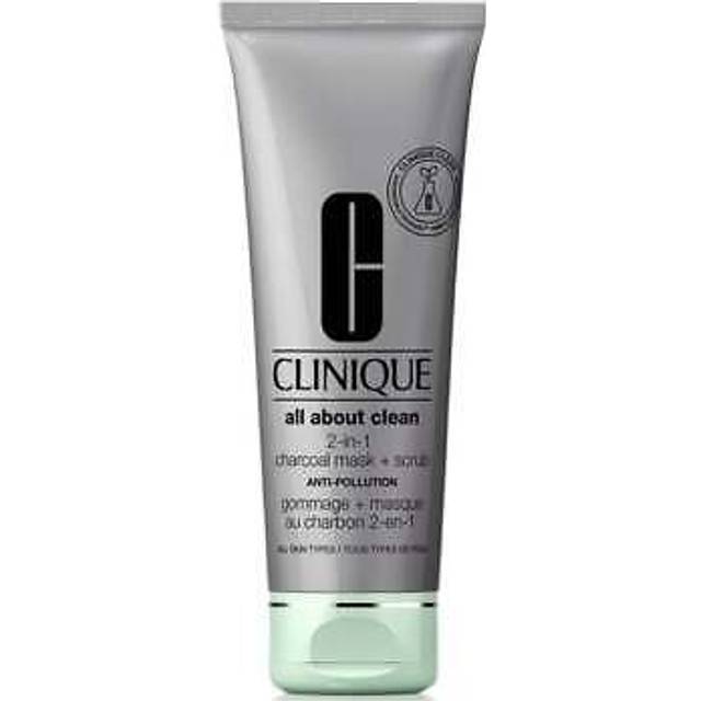 Clinique all about clean 2-in-1 charcoal mask and scrub 100ml