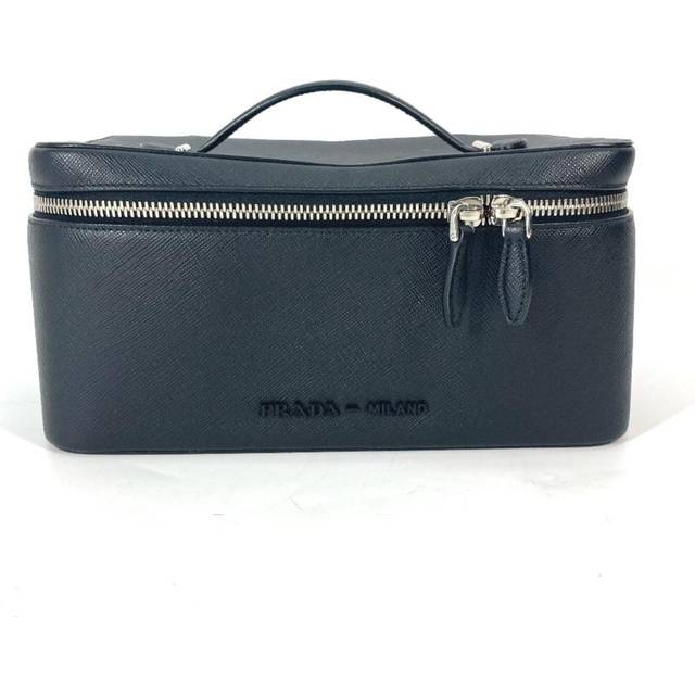 Prada Vintage Prada Galleria Bag Stl. - Prada Vintage Från Magasin - Black (L 11.5cm x W 22.5cm x D 16cm)