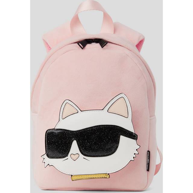 Karl Lagerfeld, Baby Ikon Backpack, unisex, Pale Pink, Size: One size