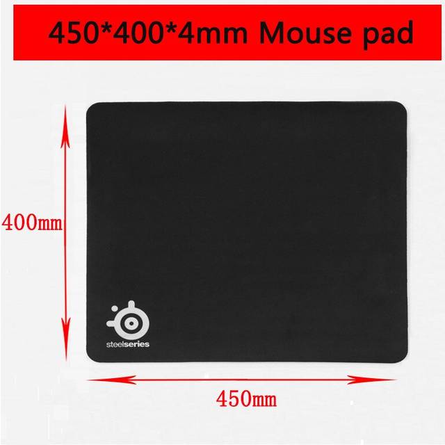 Oem steelseries gummibas anteckningsbok gaming musmatta dator svart musmatta gamer laptop tangentbord skrivbordsmatta utan låda - Utan låda