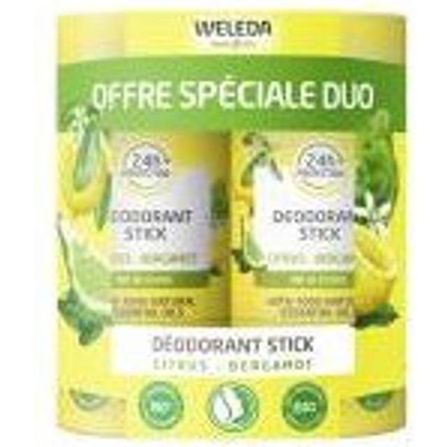 Weleda Deodorant Stick Citrus Bergamot 2x50g
