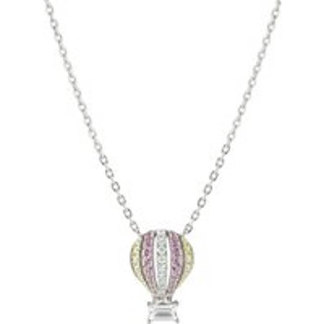 Nomination Silver Hot Air Balloon Crystal Necklace - 44cm