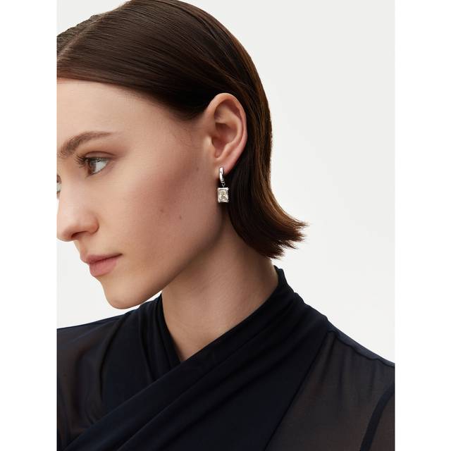 Guess Bamboo Earrings - Silver - T/U