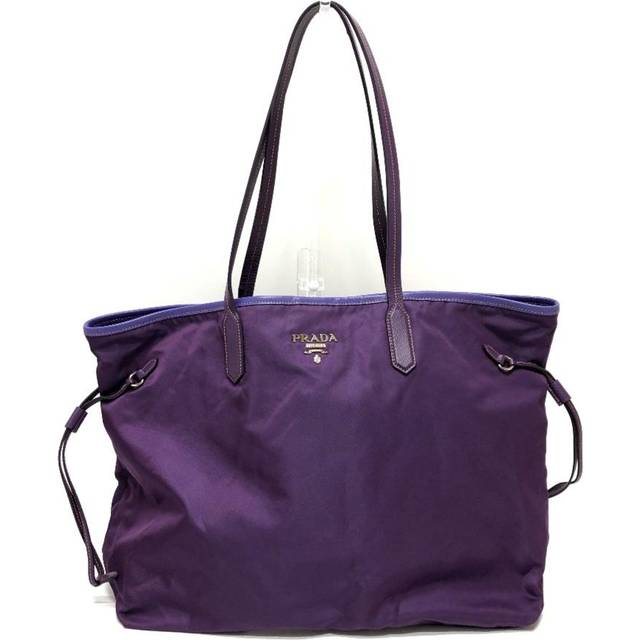 Prada Vintage Prada Galleria Bag Stl. - Prada Vintage Från Magasin - Purple (W 37cm x H 32cm x D 14cm)