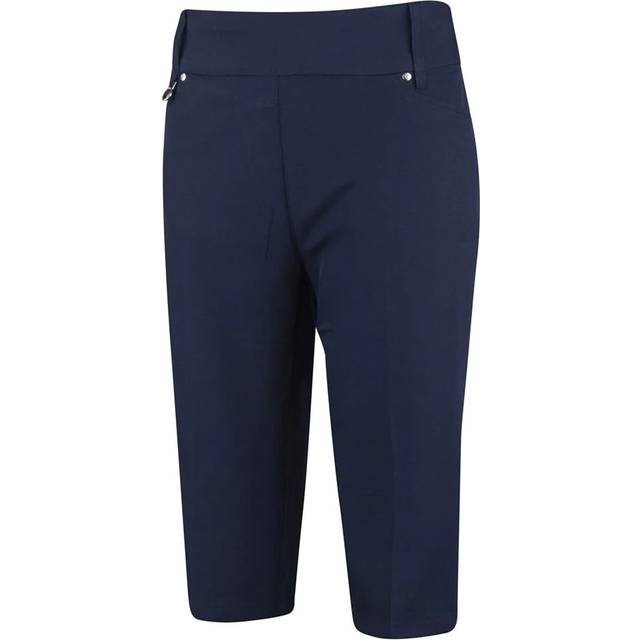 (14 UK, Dark Navy) Island Green Womens/Ladies Stretch Golf Shorts