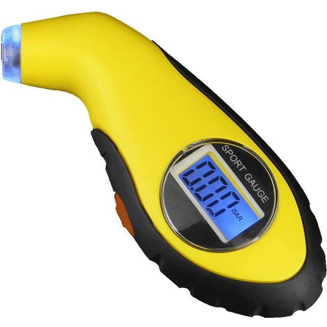 Digital Tire Pressure Gauge 0-150PSI Car Tire Pressure Detector with LCD Backlit Display Support