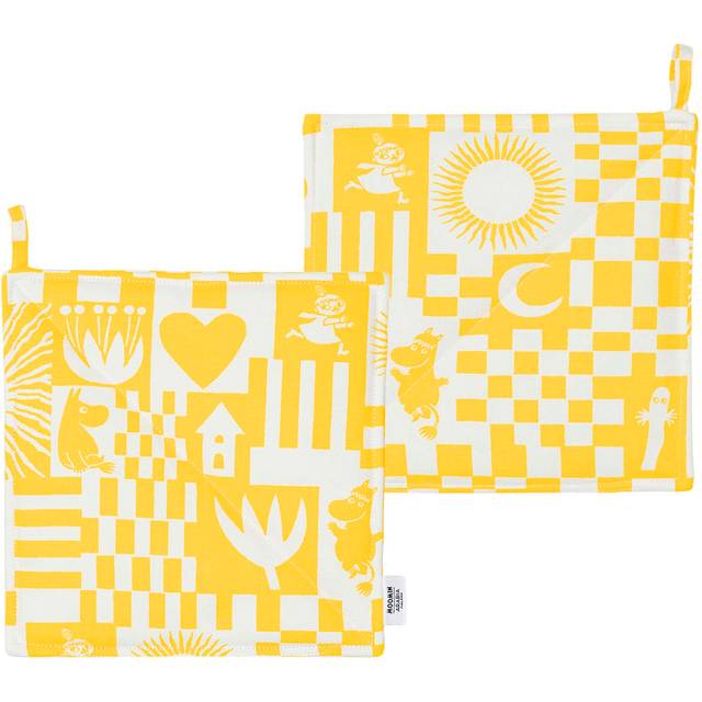 Moomin Pot Holder Party 2-pack, Yellow