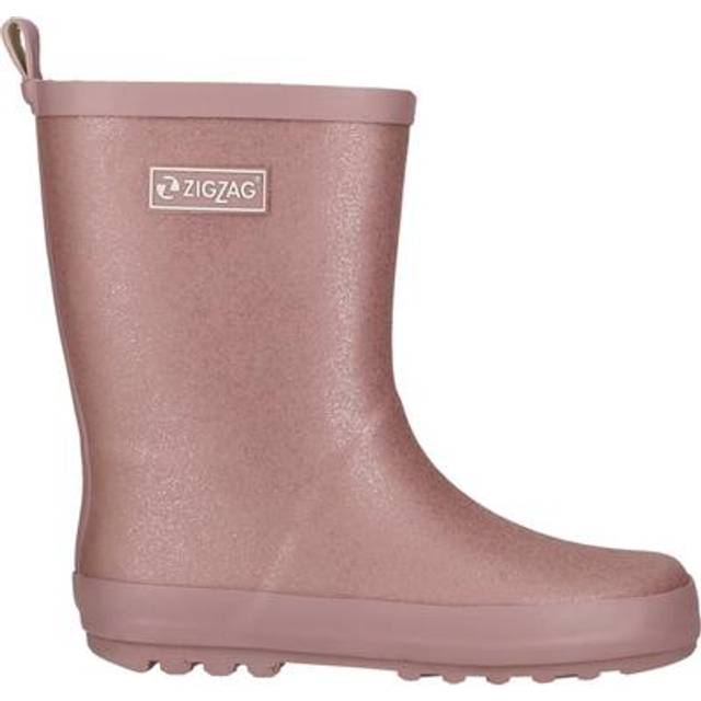 Baby rain boots Zigzag Gemus - Rose