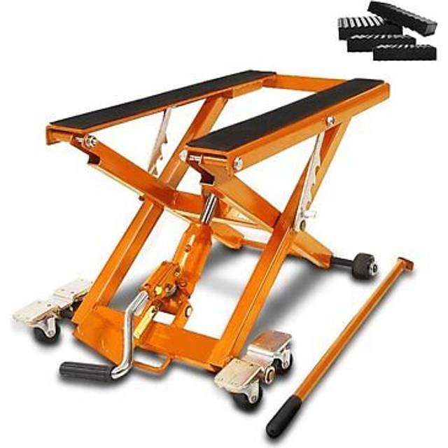 Hydraulische Hebebühne passend für Chopper / Custombike Standard ConStands Mid-lift XL in orange CB14668