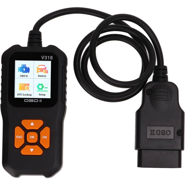 V318 OBD2 Scanner 1.8in Color Screen 10 Languages Fault Code Reader Car Diagnostic Tool