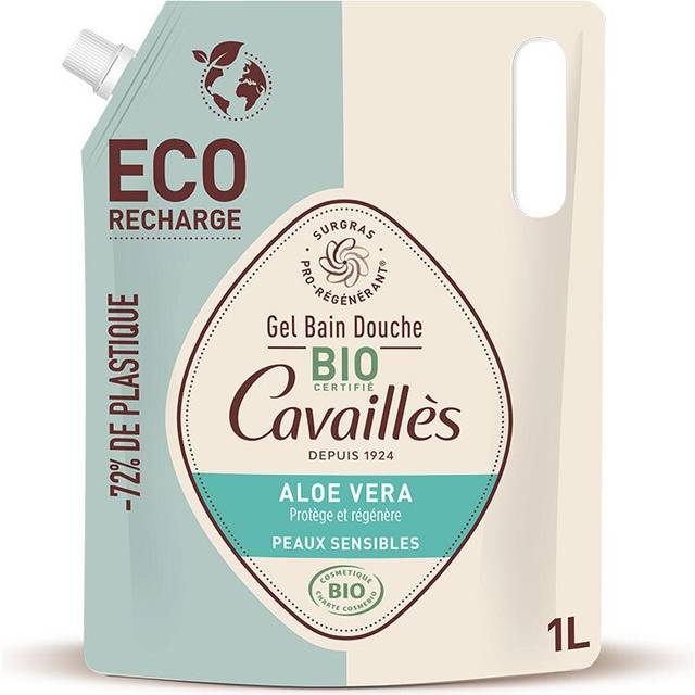 Roge Cavailles Shower Gel Aloe Vera Økologisk 1 L 1000ml