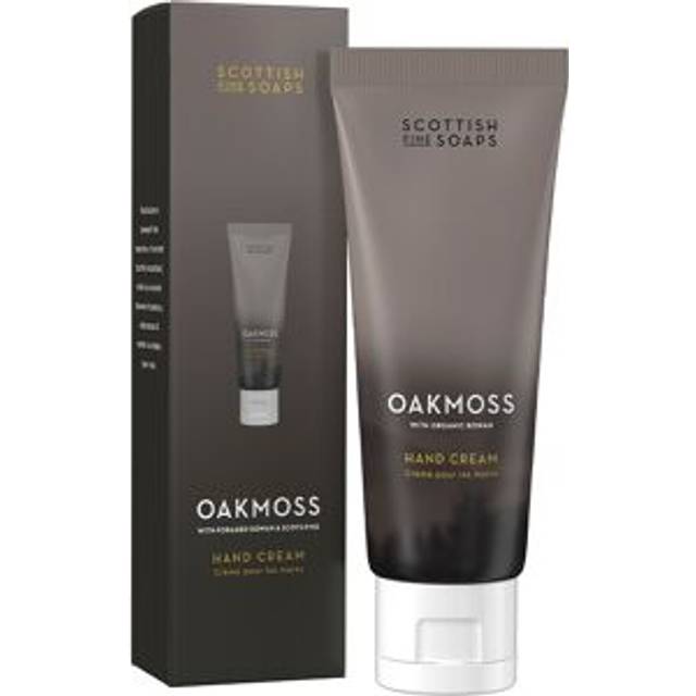 Scottish Fine Soaps Oakmoss Hand Cream 75ml Tube in Carton