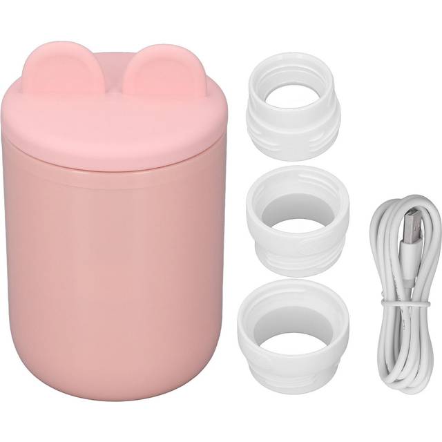 Wireless Baby Bottle Warmer Fast Heating Auto Off Defrosting Night Light USB Rechargeable Travel