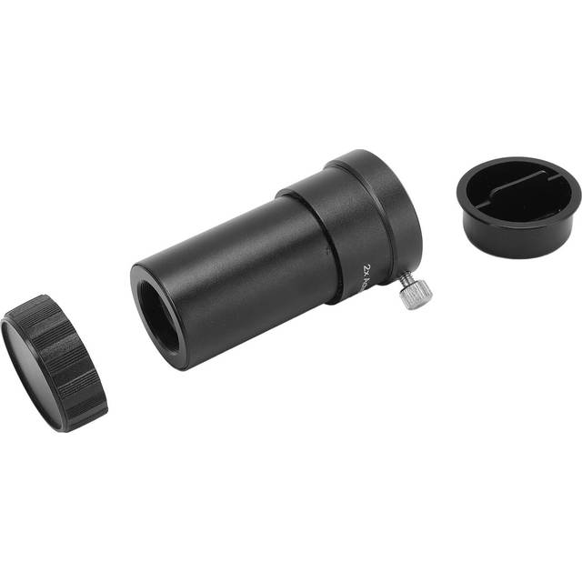 1.25 Inch 2X Barlow Lens Aluminum Alloy Multicoated Optical Glass Barlow Lens Telescope Accessories