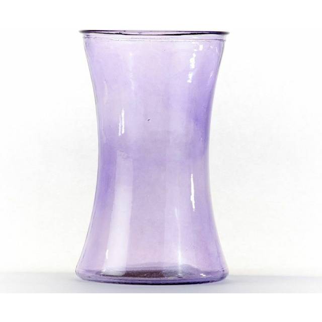 Serena lilac glass vase - flower bouquet hand tied arrangement wedding event