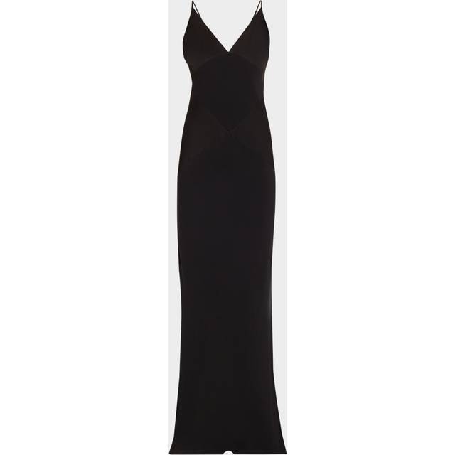 Francis Sleeveless Slip Dress - BLACK - 0