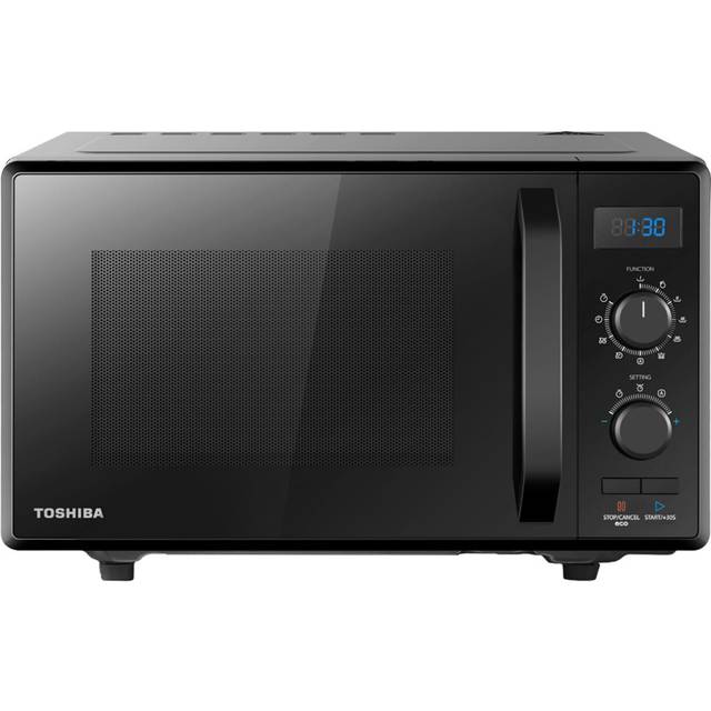 Toshiba 900w 23L Microwave Oven with 1050w Crispy Grill, Energy Saving Eco Function, 8 Auto Menus, 5 Power Levels and Position Memory Turntable -