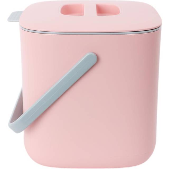 BLUE GINKGO Kitchen Compost Bin - 0.69 GAL / 2.6L Easy Clean Food Waste Bin for Kitchen | Countertop Compost Bin Kitchen Food Scrap Pail Bucket Made i