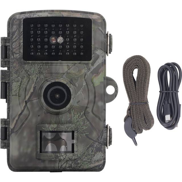 Trail Camera HD 1080P 16MP Infrared Night Vision Motion Detection IP66 Waterproof Hunting Camera