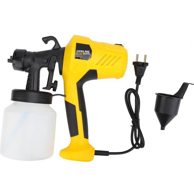High Pressure Electric Paint Sprayer Adjustable Spray Paint Tool Yellow