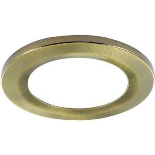 Integral Antique Brass Bezel for Eco Guard Fire Rated Downlight