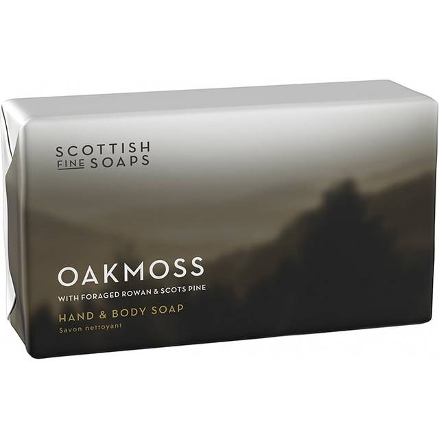 Scottish Fine Soaps Oakmoss Hand & Body Soap 220g Wrapped