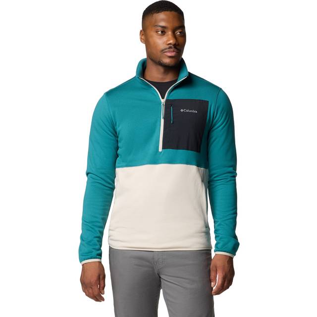 Columbia Men's Columbia Hike Half Zip II Jacket- - Green (S)