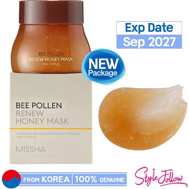 [MISSHA] Bee Pollen Renew Honey Mask 130ml 1pc (130ml)