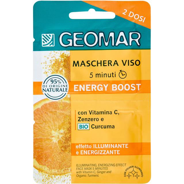 Geomar 5 Minutters Ansigtsmaske Energy Boost 15ml