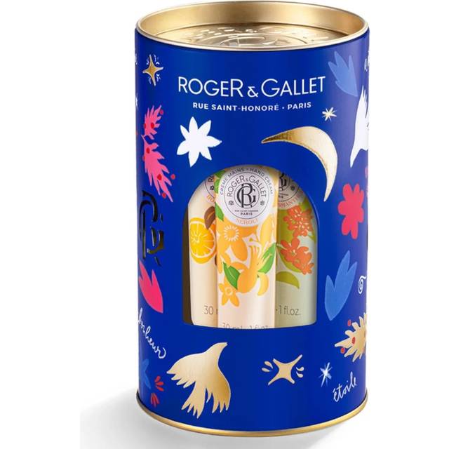 Roger & Gallet Sæt Med Gavnlige Håndcremer Neroli Appelsintræ Osmanthus 3x30ml