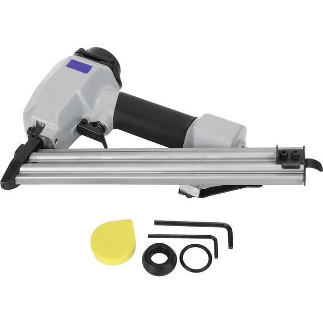 Pneumatic Nail Gun Heavy Duty Nailer Stapler Seamless Woodworking Industrial Tools for F Nails