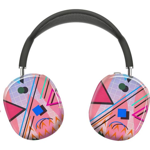 (80s Pop Retro Pattern 2_4066) Protective Cover for AirPods Max Headphones Aesthetic Print Snap On Cases