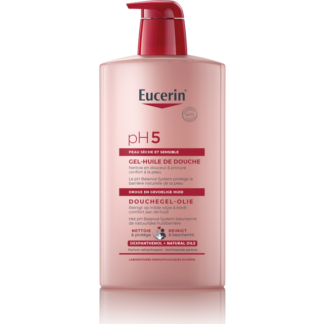 Eucerin ph5 shower gel oil 1 l