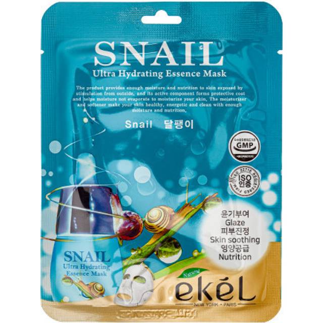 Ekel Ultra Hydrating Essence Mask Snail 1pcs