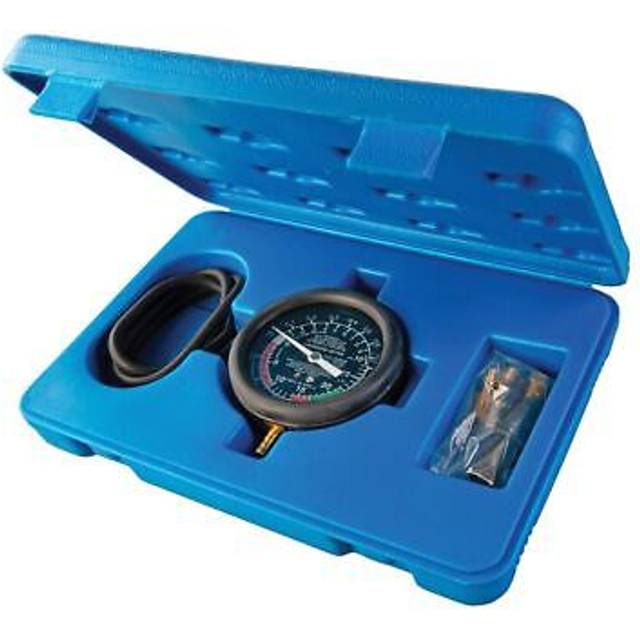 Silverline Vacuum & Fuel Pump Pressure Test Gauge 0 - 10psig/0 - 25Hg