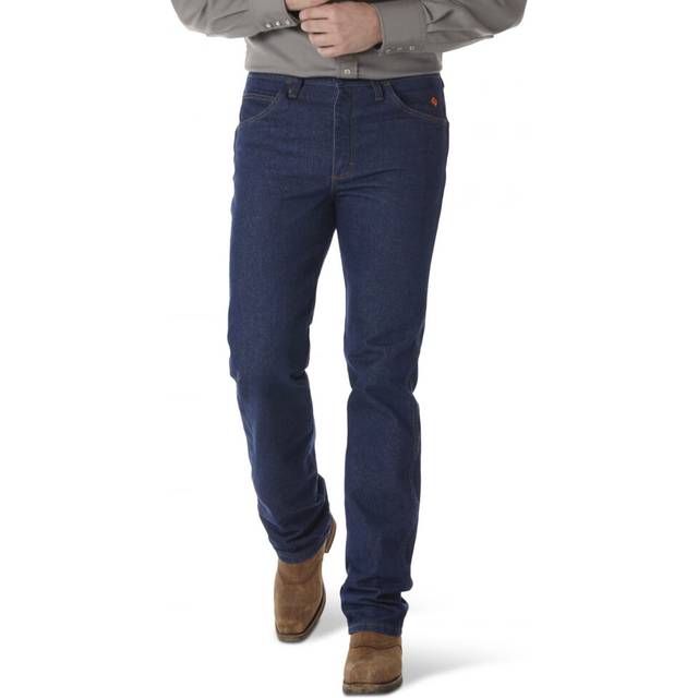 Wrangler Riggs Workwear mens Fr Flame Resistant Slim Fit jeans  Prewash  36W x 32L US