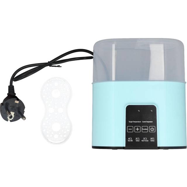 2 in 1 Baby Bottle Warmer Fast Heating Automatic Smart Temperature Control Defrost Breastmilk pink