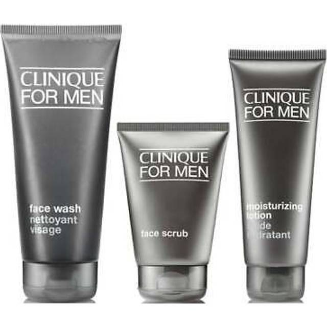 Clinique for men routine heroes trio