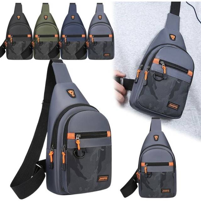 Oxford camouflage crossbody bag waterproof sling bag bakpack travel