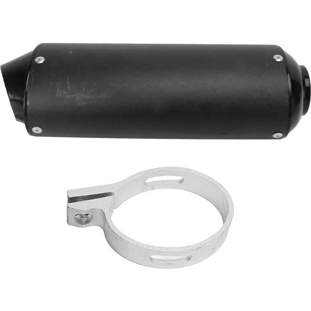 28mm Exhaust Muffler Silencer Pipe With Clamp Fit For 110cc 125cc 140cc 150cc 160cc PIT PRO Bike