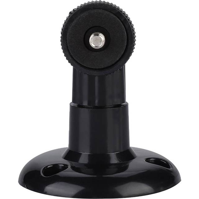 Surveillance CCTV Camera Stand Wall Mount Bracket  Rotatable Mini Camera Support Stand Black black