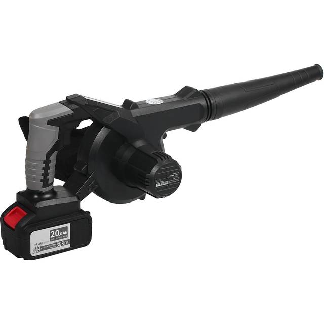 21V Lightweight Battery Powered Leaf Blowers for Patio, Yard, Sidewalk,Small Leaf Blower,2-In-1 US Plug & 1 Battery black
