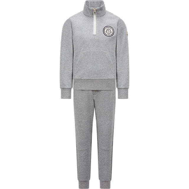 Moncler Enfant Boys Grey Cotton Tracksuit - 4 year