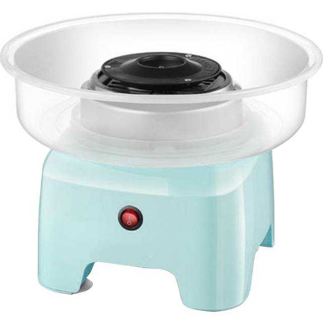 Cotton Candy Maker Candy Floss Machine Automatic Quick Heating Split Design for Home blå