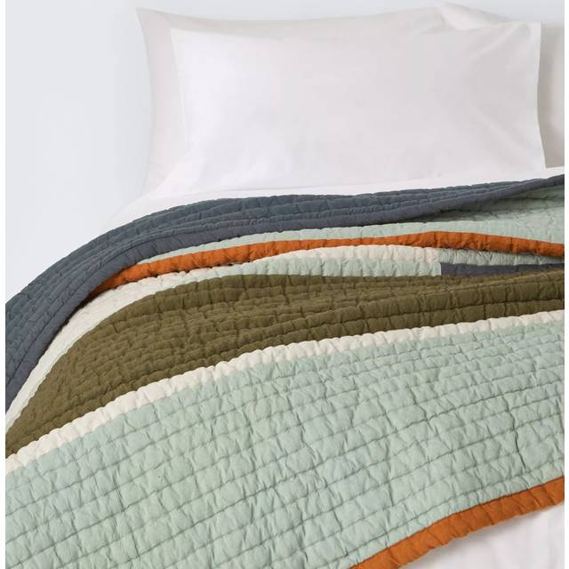 John Lewis Verano Patchwork Quilted Bedspread, Multi