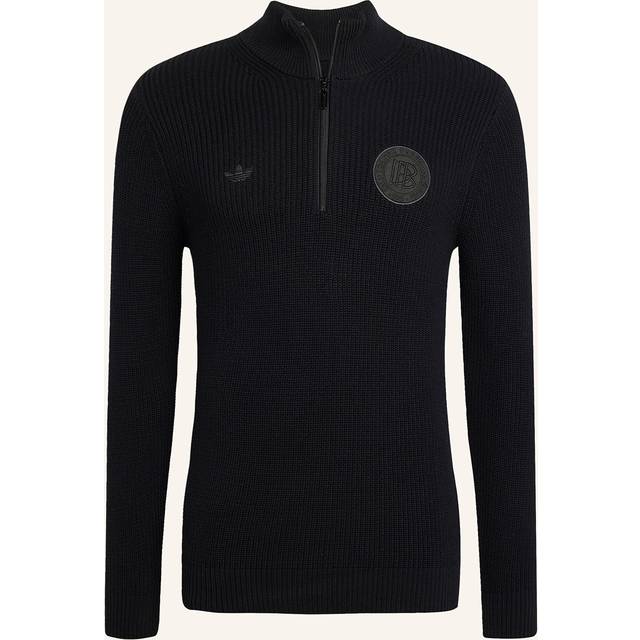 DFB Anniversary Half-Zip Knit Sweatshirt - Schwarz